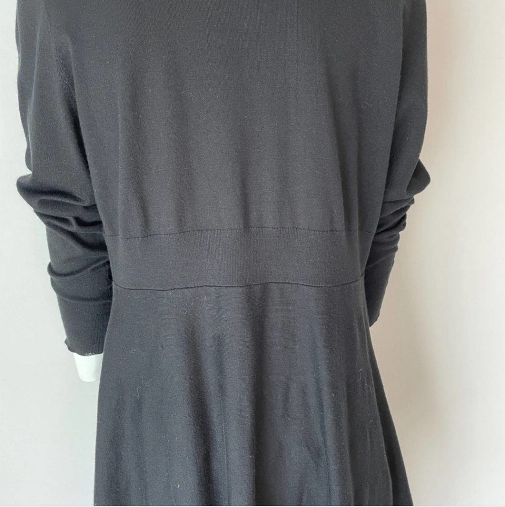 White House Black Market Ribbed Sweater in Black  size Large - Picture 7 of 10